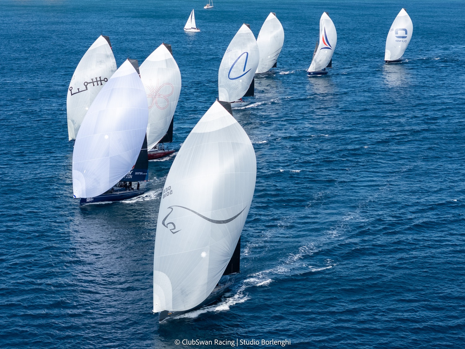 Swan One Design, le imbarcazioni in gara in Costa Azzurra